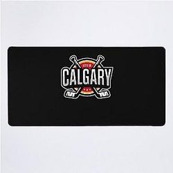 Art Calgary Flames Desk Mat
