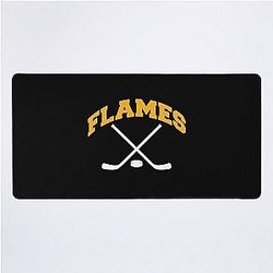 Art Calgary Flames Desk Mat