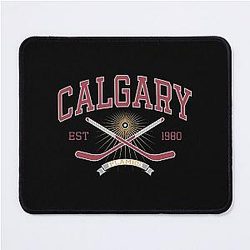 Art Calgary Flames Mouse Pad