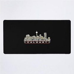 Art Calgary Flames Desk Mat