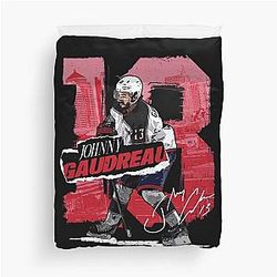 Art Calgary Flames Duvet Cover
