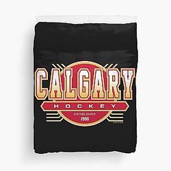 Calgary Flames Duvet Cover