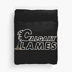 Calgary Flames Duvet Cover