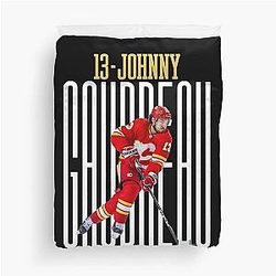 Art Calgary Flames Duvet Cover