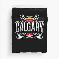 Calgary Flames Duvet Cover