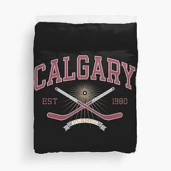 Calgary Flames Duvet Cover