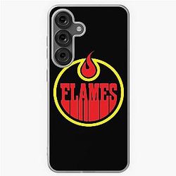 Art Calgary Flames Samsung Galaxy Soft Case