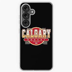 Art, Calgary Flames Samsung Case