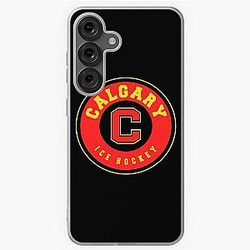 Art - Calgary Flames Soft Case for Samsung Galaxy
