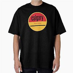 Art Calgary Flames Oversized T-Shirt