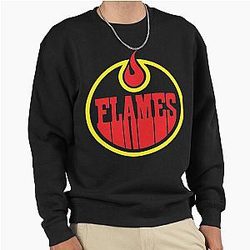 Calgary Flames Pullover Sweatshirt