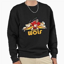 Art Calgary Flames Pullover Sweatshirt