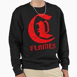 Art Calgary Flames Pullover Sweatshirt