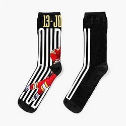Art & Calgary Flames Socks