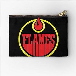 Calgary Flames Zipper Pouch