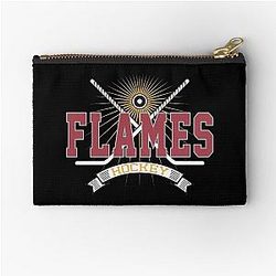 Calgary Flames Zipper Pouch