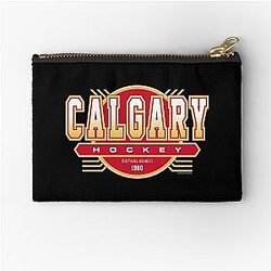 Calgary Flames Zipper Pouch