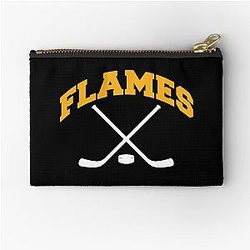 Calgary Flames Zipper Pouch