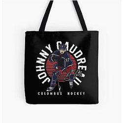 Art Calgary Flames All Over Print Tote Bag