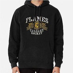 Art Calgary Flames Pullover Hoodie