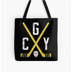 Art Calgary Flames All Print Tote Bag