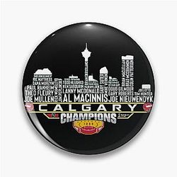 Art Calgary Flames Pin