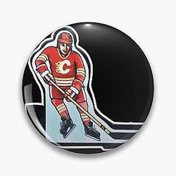 Art Calendar Calgary Flames Pin
