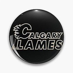 Art Calgary Flames Pin