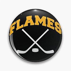 Art Calgary Flames Pin