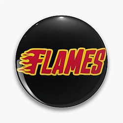 Art Calgary Flames Pin