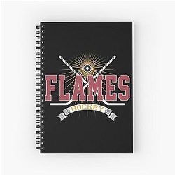 Art - Calgary Flames Notebook