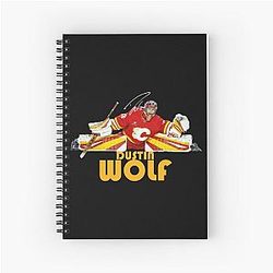 Art Calgary Flames Notebook