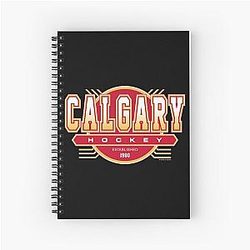 Art Calgary Flames Journal