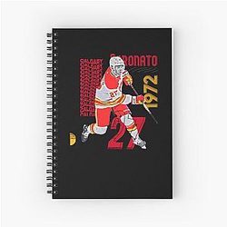 Art Calgary Flames Notebook