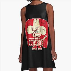 Art Calgary Flames A-Line Dress
