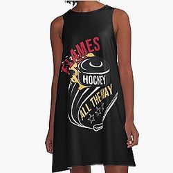 Art Calgary Flames Dress