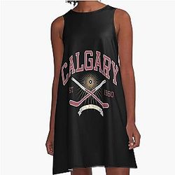 Art - Calgary Flames Dress