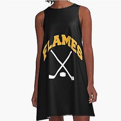 Art - Calgary Flames Dress