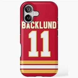 Calgary Flames Mikael Backlund Home Jersey Case for iPhone