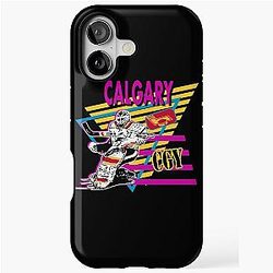 Art Calgary Flames iPhone Case