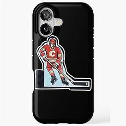 Art Calgary Flames iPhone Case