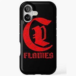 Art Calgary Flames iPhone Tough Case