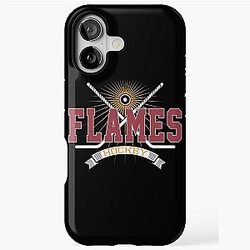 Art Calgary Flames iPhone Case