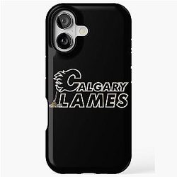Art Calgary Flames iPhone Case