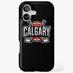 Art Calgary Flames iPhone Case