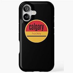 Art Calgary Flames iPhone Case