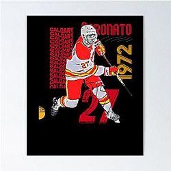 Art Calgary Flames Poster