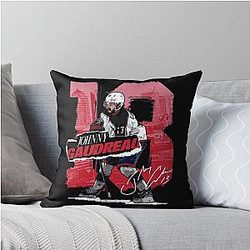 Art Calgary Flames Throw Pillow