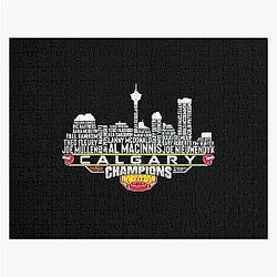 Art Calgary Flames Jigsaw Puzzle