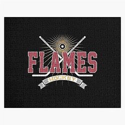 Art Calgary Flames Jigsaw Puzzle